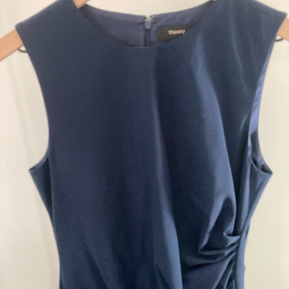 Theory Jorianna navy sleeveless dress - Picture 2 of 7
